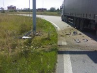 nehoda octavie RS v Budejovicich  - České Budějovice