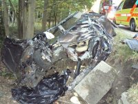 2 mrtví při autonehodě u Choťoviček