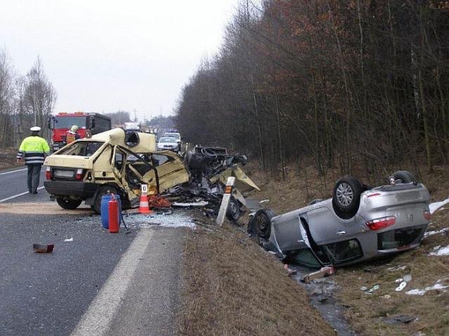 Těžká nehoda na Sokolovsku - Březová