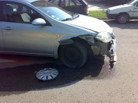 Nehoda bez zranění - Valašské Meziříčí