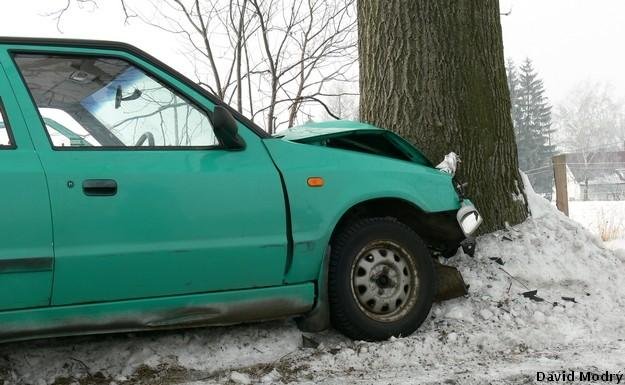 Řidič havaroval kvůli zdravotnímu kolapsu - Hajniště, Dolní Řasnice