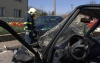 Nehoda tří vozidel v obci Makov - Makov