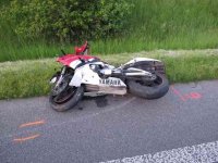 Nehodu motocyklu nepřežila spolujezdkyně - Všestary