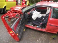 Nehoda dvou osobních vozidel u Vamberka - Vamberk, Rybná nad Zdobnicí