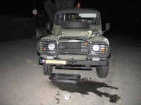 Land Rover vs. Obrněný Pandur II - Pelhřimov