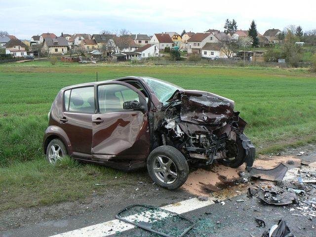 Tragický čelní střet dvou osobních vozidel na Plzeňsku - Chotěšov