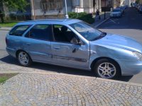 Nehoda Citroën Xsara, Nový Jičín - Štefániková ul.