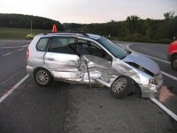 Dopravní nehoda dvou vozidel u Střílek - Střílky