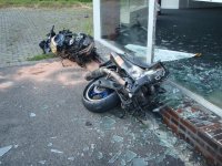 Vážná nehoda motorkáře ve Zlíně - Vršavě