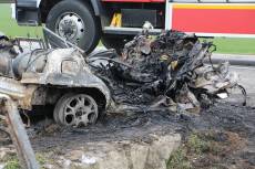 Dopravní nehoda v obci Suchohrdly si vyžádala čtyři mrtvé