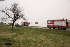 Dopravní nehoda v obci Suchohrdly si vyžádala čtyři mrtvé - Suchohrdly