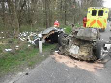 Devatenáctiletá řidička nepřežila dopravní nehodu na Hodonínsku - Moravský Písek, Polešovice