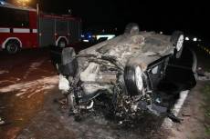 Řidič Fabie zemřel po střetu s náklaďákem - Buchlovice