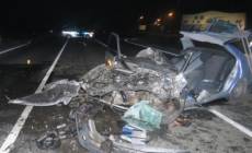Nehoda dvou aut, při které bylo zraněno 5 osob