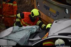 Srážka vlaku s osobákem na Berounsku skončila smrtelně