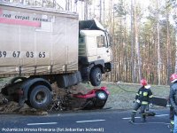 nějaká bouračka v polsku.