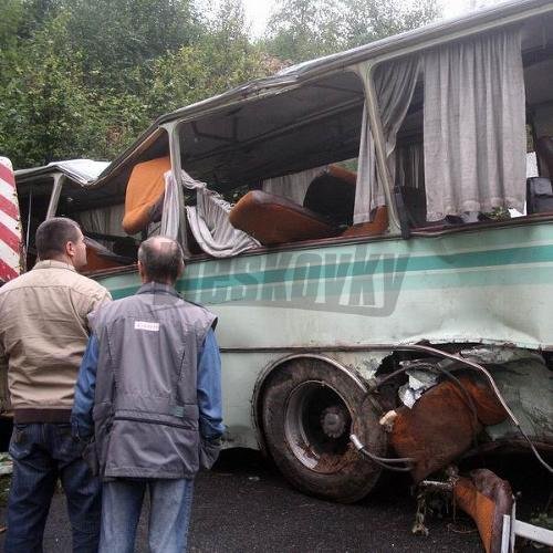 Havarie autobusu Hrinova - Hrinova 