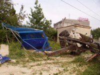 vlak versus 12t s kontejnerem - Veseli nad Luznici