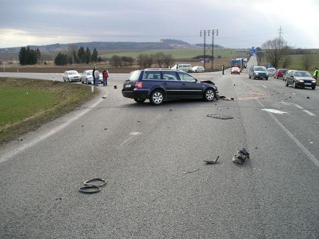 Nehoda Sebranice - manželé zahynuli - Sebranice