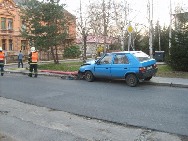 Fáčko a pokácena lampa - Varnsdorf