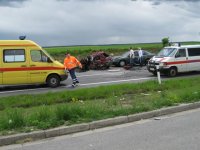 vážná nehoda několika vozidel - Netovice