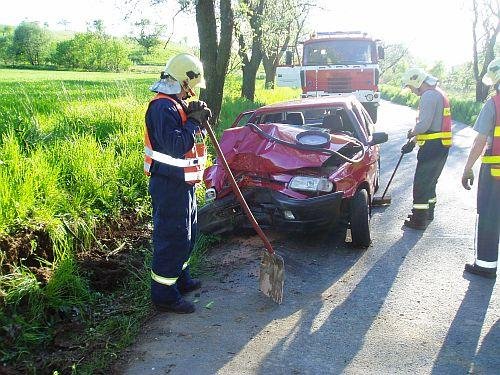 Felicie narazila čelně do vzrostlého stromu - Prusinovice