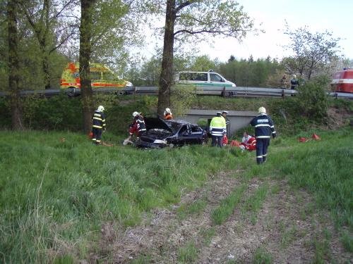 Dopravní nehoda na Opavsku – pět zraněných - Hořejší Kunčice