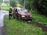 Hasiči vylovili automobil z řeky  - Frýdek – Místek 