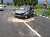 Nehoda u Holohlav, Lubina utekl - Holohlavy, Trotina