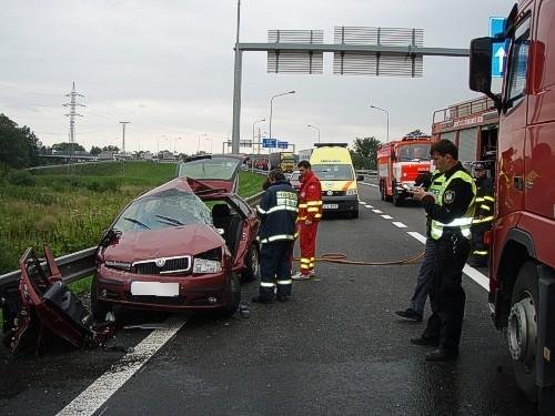 Nákladní Volvo smetlo Fabii - Ropice