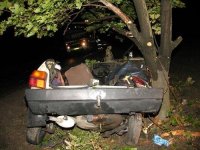 Tragická autonehoda na Brněnsku, dva mrtví