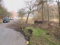 Vážnou nehodu nepřežila mladá dívka - Zaječov, Komárov