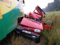 Řidička zemřela na nechráněném přejezdu - Domoslavice