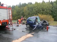 Čelní střet nepřežila mladá řidička - Vítkov