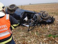 Nebezpečné předjíždění příčinnou těžké nehody - Zahnašovice, Horní Lapač