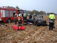 Nebezpečné předjíždění příčinnou těžké nehody - Zahnašovice, Horní Lapač