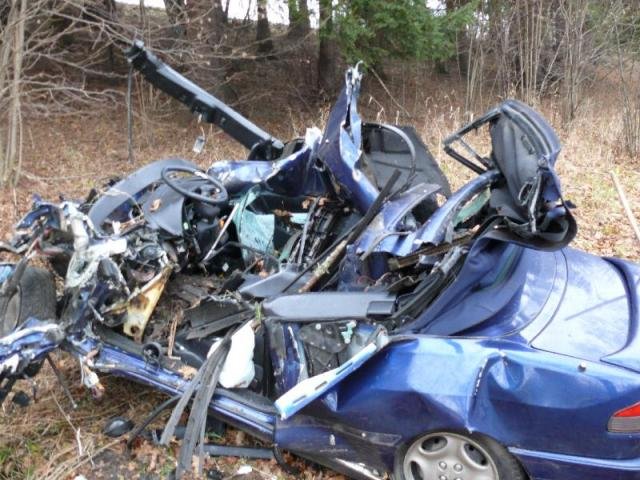 Těžká srážka s nakladačem VOLVO - Hanušovice, Staré Město