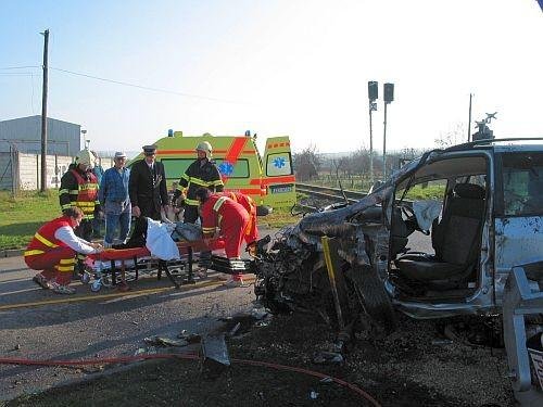 Střet s osobním motorovým vlakem - Havřice