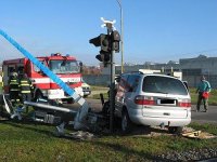 Střet s osobním motorovým vlakem - Havřice