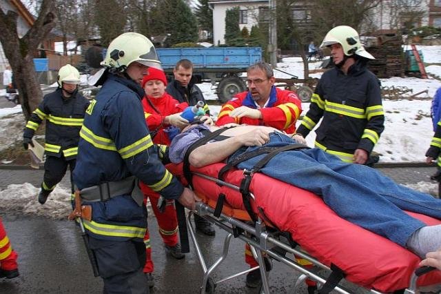 Řidič boural vlivem srdeční příhody - Ludkovice