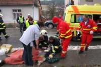 Řidič boural vlivem srdeční příhody - Ludkovice