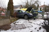 Řidič boural vlivem srdeční příhody - Ludkovice