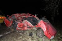 Těžká dopravní nehoda Škody Forman u Blahotic