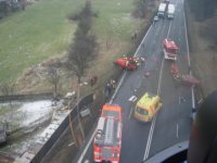 Za volantem dodávky zahynul řidič - Mokré Lazce