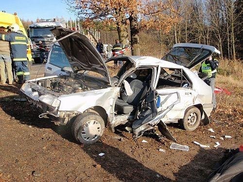 Autonehoda na náledí si vyžádala smrtelné zranění - Kladná Žilín, Luhačovice