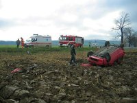 Mladý řidič nezvládl smyk při předjíždění - Tlumačov