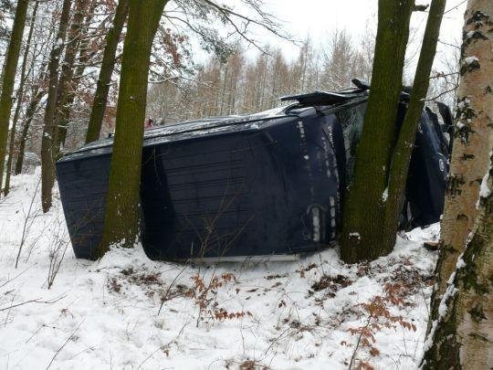 Dodávka vs. Škoda Felicia Pick-up - Nové Strašení, Řevničov