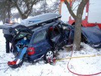 Nepřiměřená rychlost příčinou těžké nehody - Halenkovice, Spytihněv