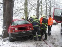 Rychlá jízda na kluzké vozovce