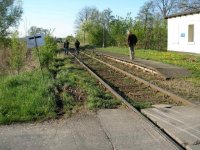 Motorový vlak zdemoloval Škodu Favorit - Chlumec nad Cidlinou, Nový Byd